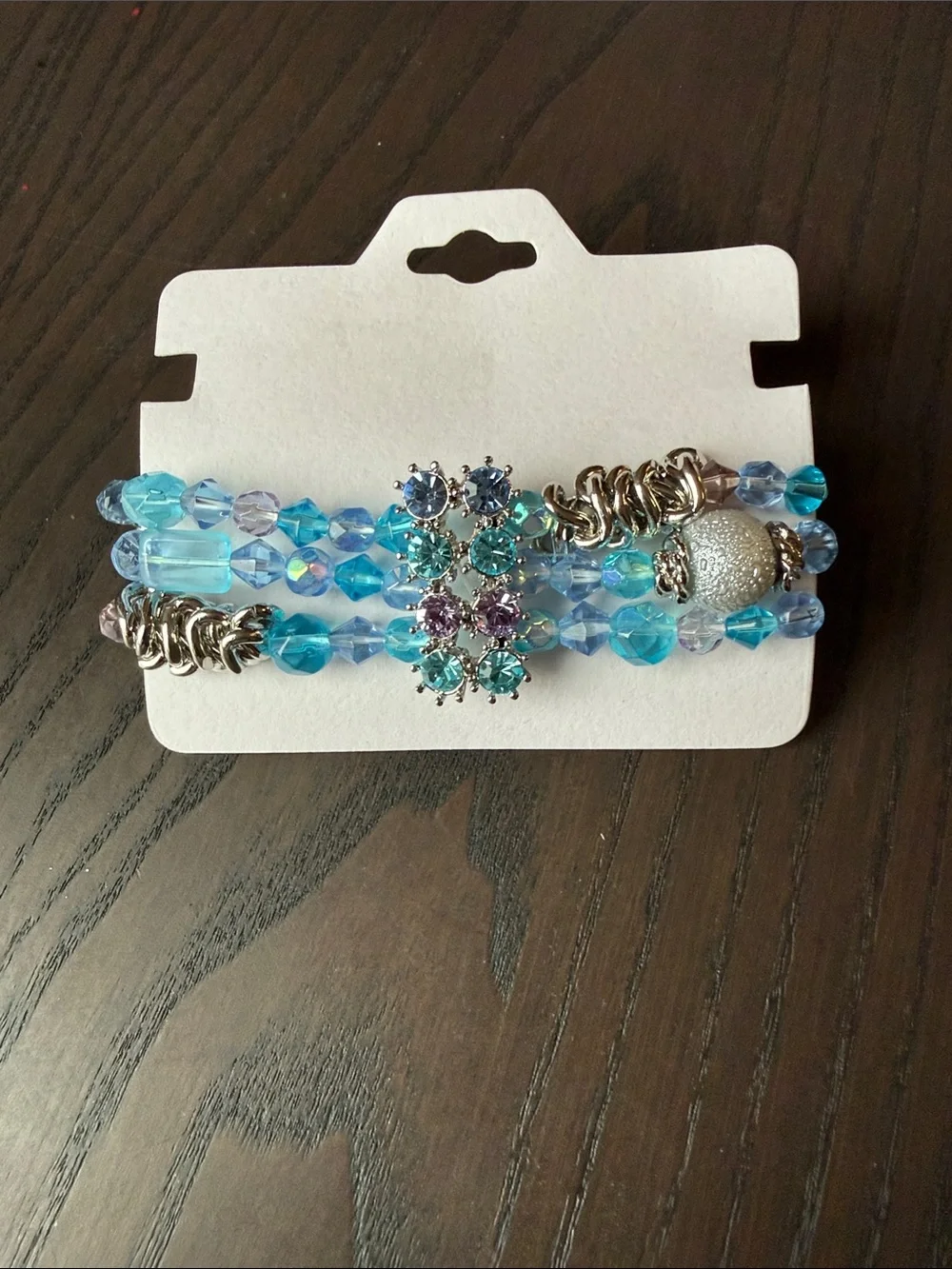Bundle and Save on Delicate Crystal Strand Bracelet with Silver Accents-Múltiple